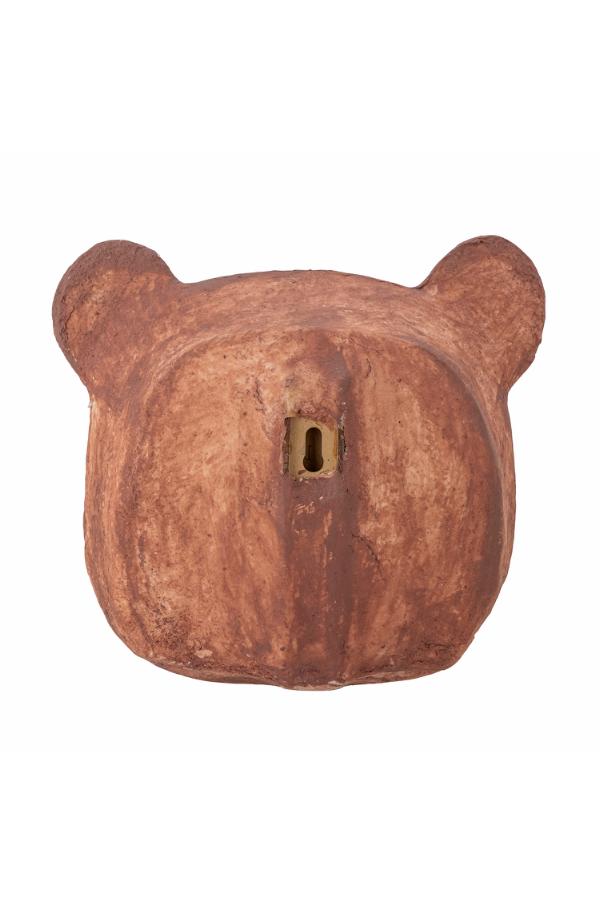 Bloomingville Mini Teda Wall Decor, Brown, Paper Mache