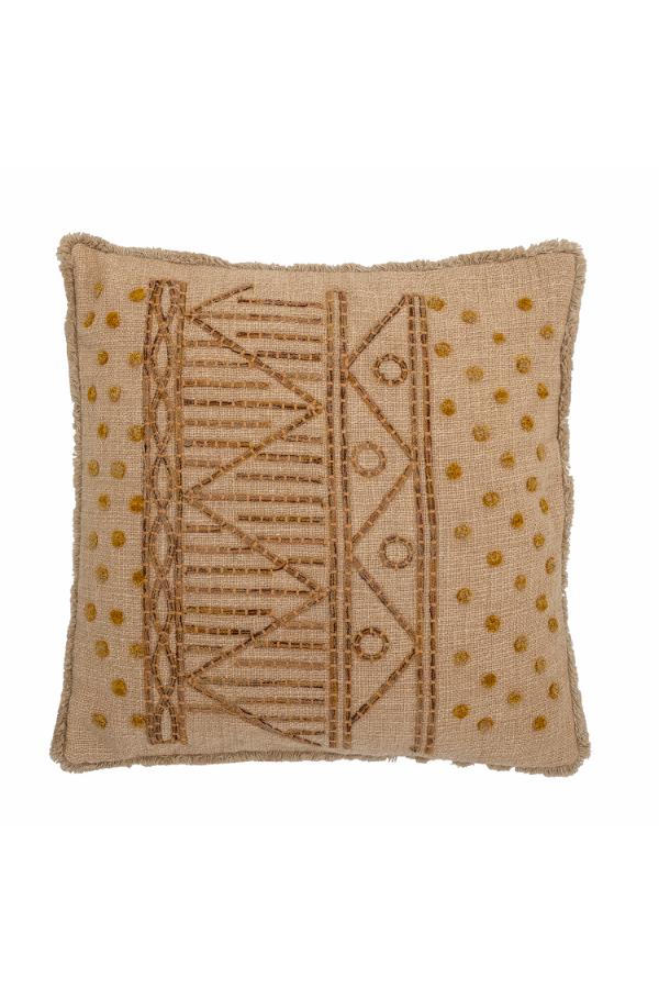 Bloomingville Taranto Cushion, Nature, Cotton
