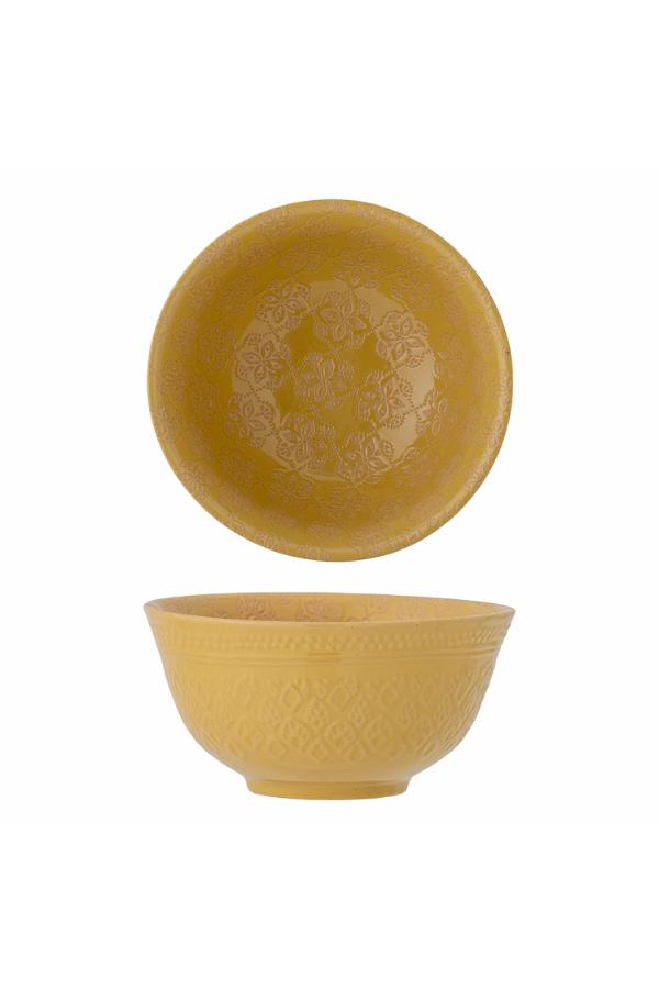 Creative Collection Marsala Bowl, Yellow, Stoneware