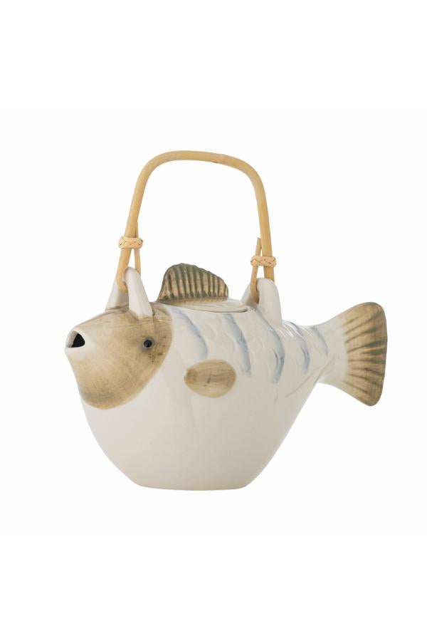 Creative Collection Wrenna Teapot w/Teastrainer, Multi, Stoneware
