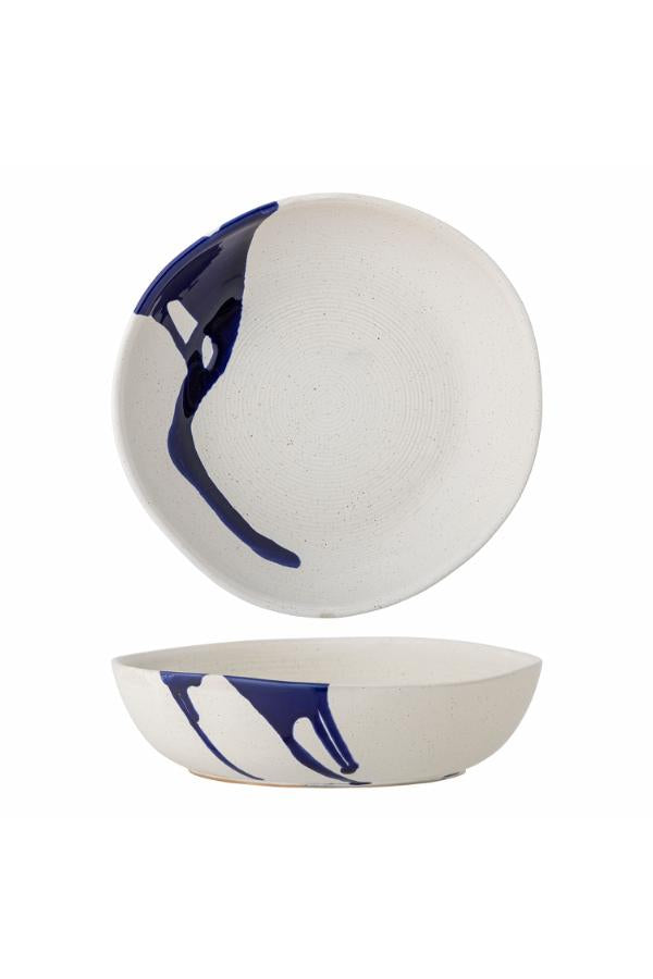 Bloomingville Okayama Bowl, Blue, Stoneware