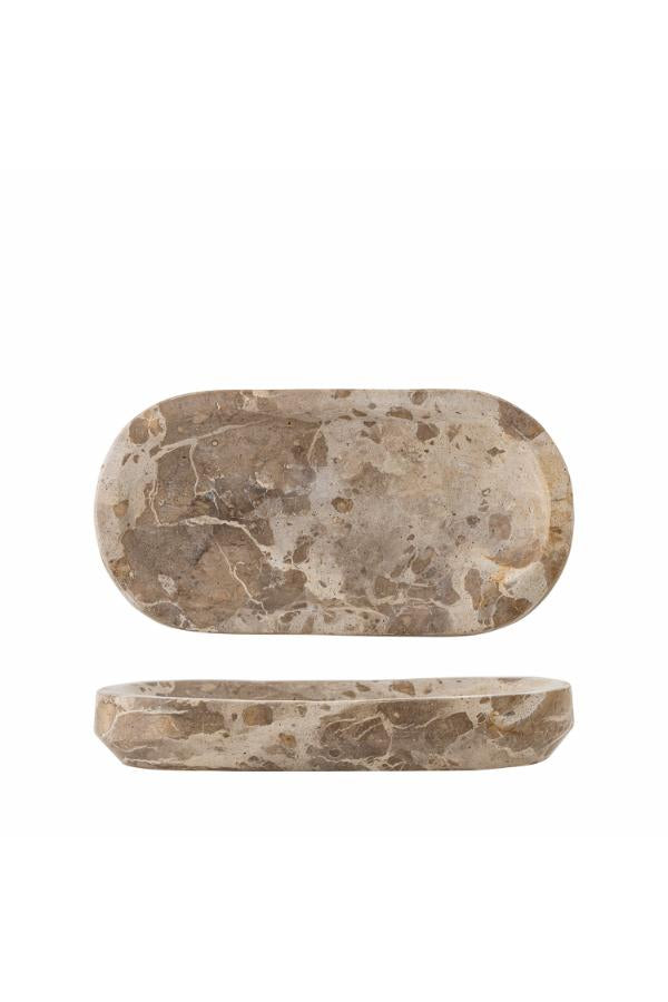 Bloomingville Shao Tray, Nature, Marble