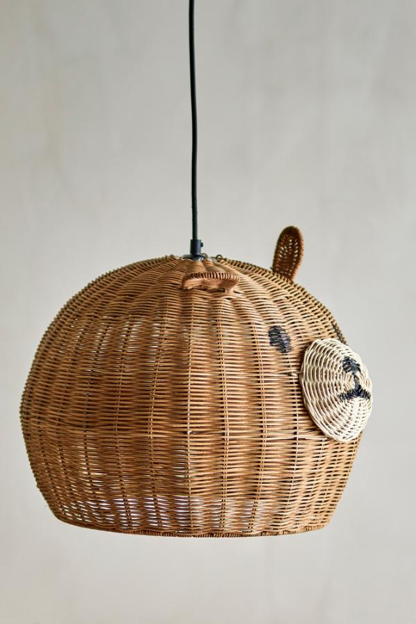 Bloomingville Mini Lilu Lampshade, Nature, Rattan