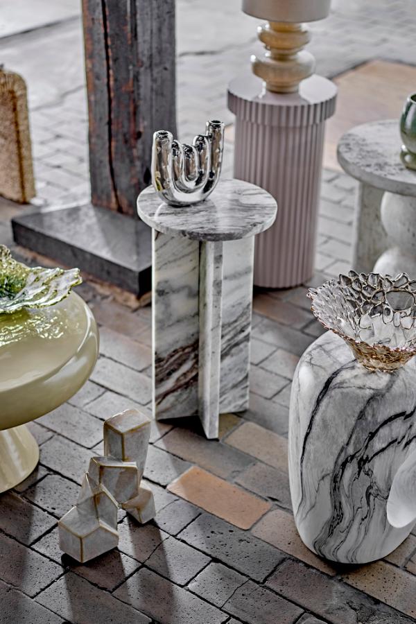 Bloomingville Timi Side Table, Grey, FSC®100%, MDF