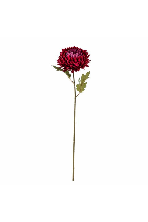 Bloomingville Chrysantemum Stem, Red, Artificial Flowers