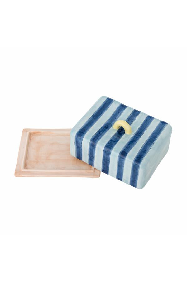 Bloomingville Phoenix Butter Box, Multi, Stoneware