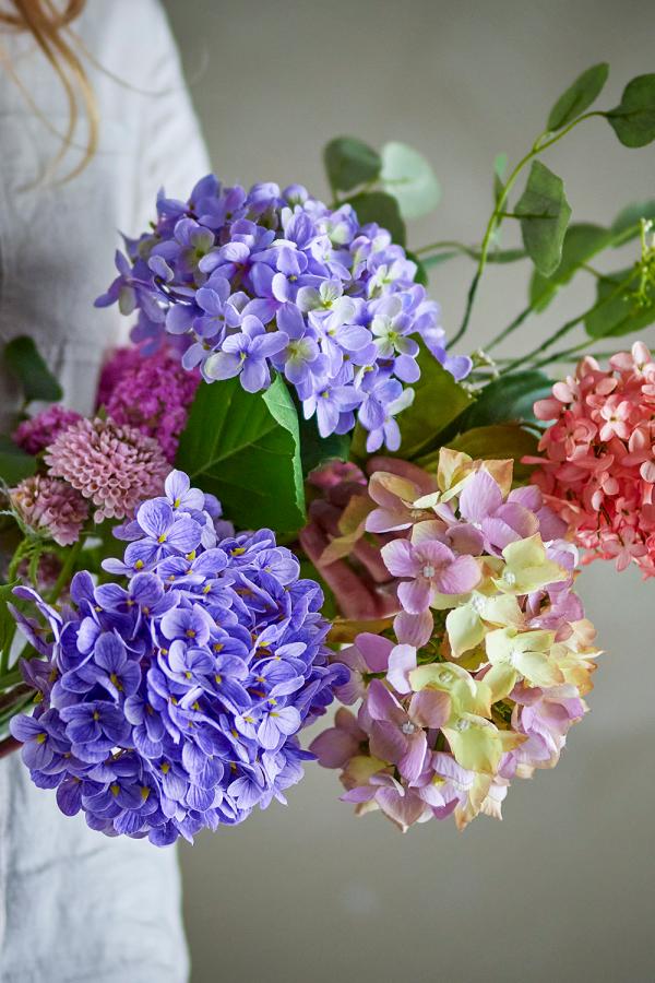 Bloomingville Edge Bouquet, Purple, Artificial Flowers