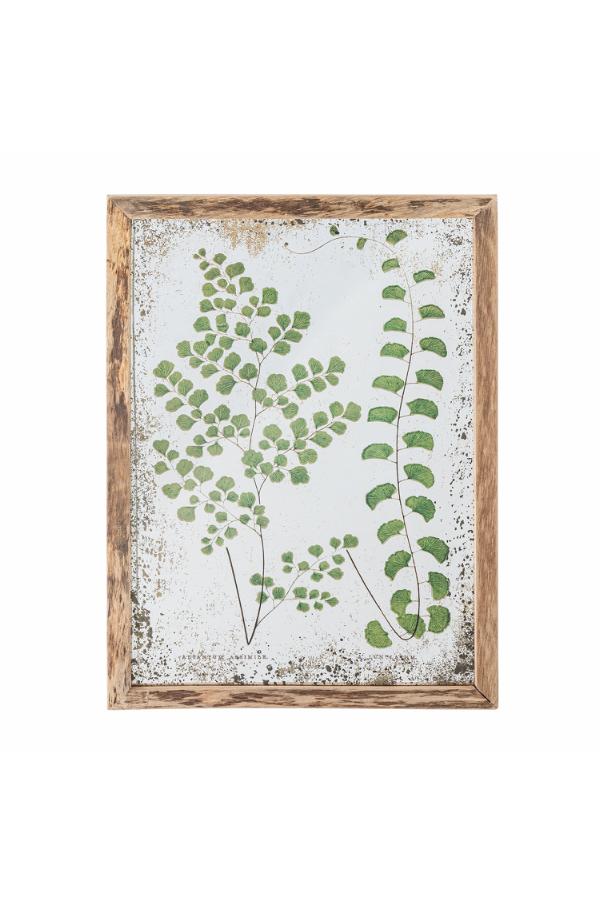 Creative Collection Tipper Illustration w/ Frame, Green, Firwood