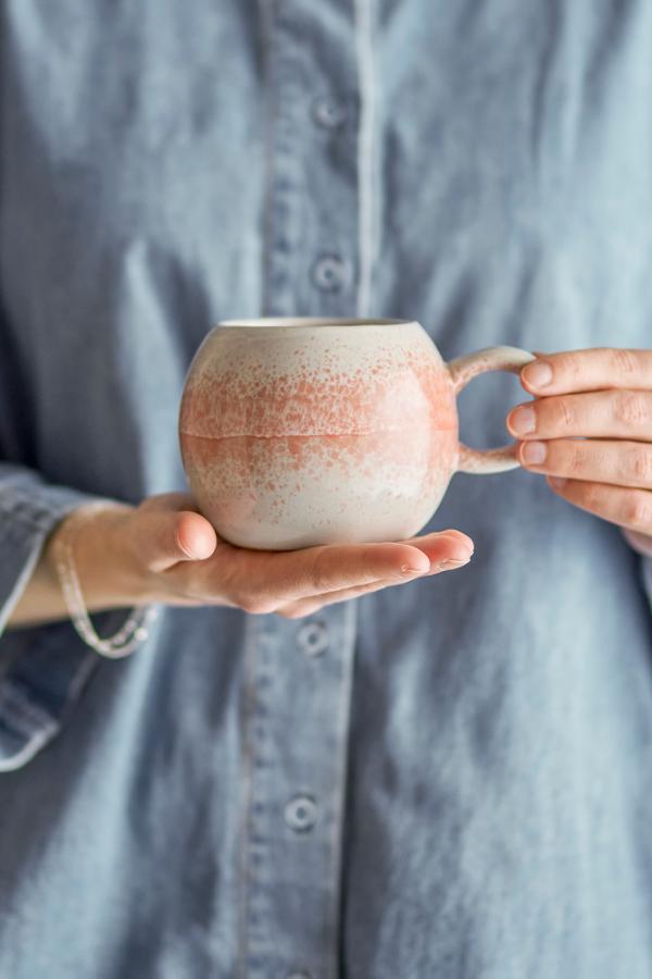 Bloomingville Paula Mug, Orange, Stoneware