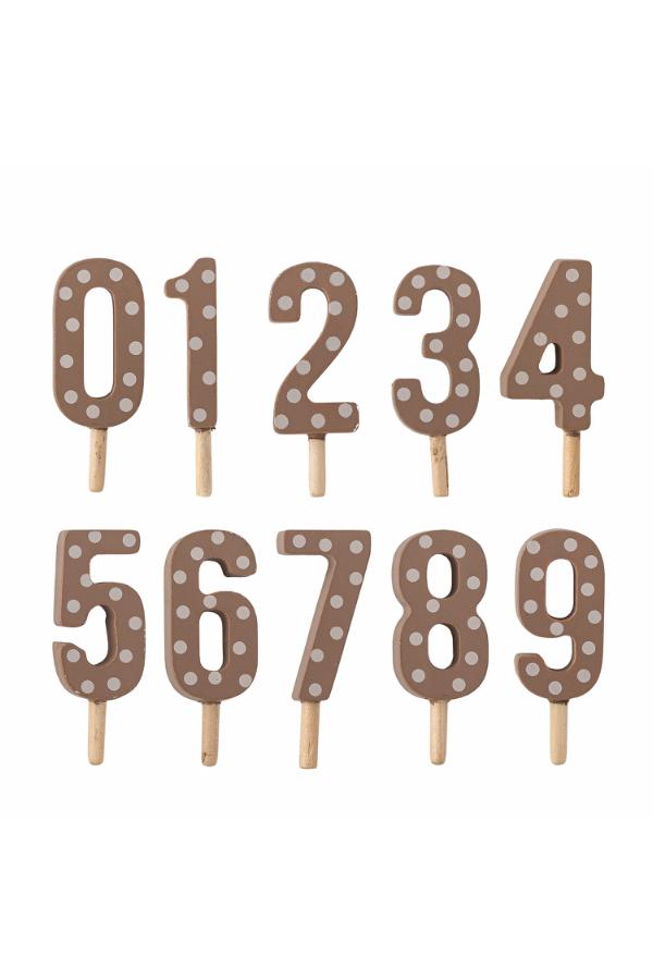 Bloomingville Mini Junaid Birthday Decoration, Multi, FSC®100%, MDF