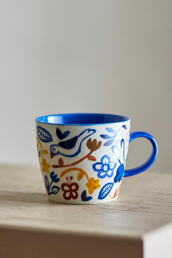 Bloomingville Figuria Mug, Multi, Stoneware