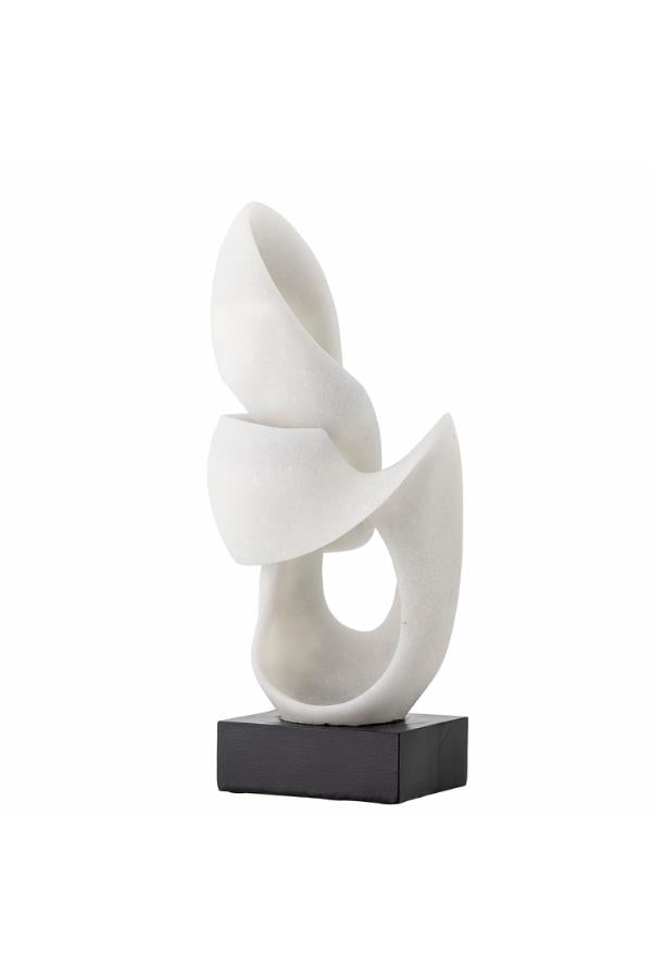 Bloomingville Alistair Deco, White, Polyresin