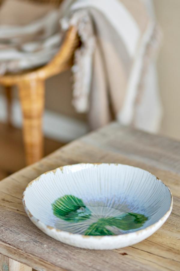 Bloomingville Mati Bowl, Green, Stoneware