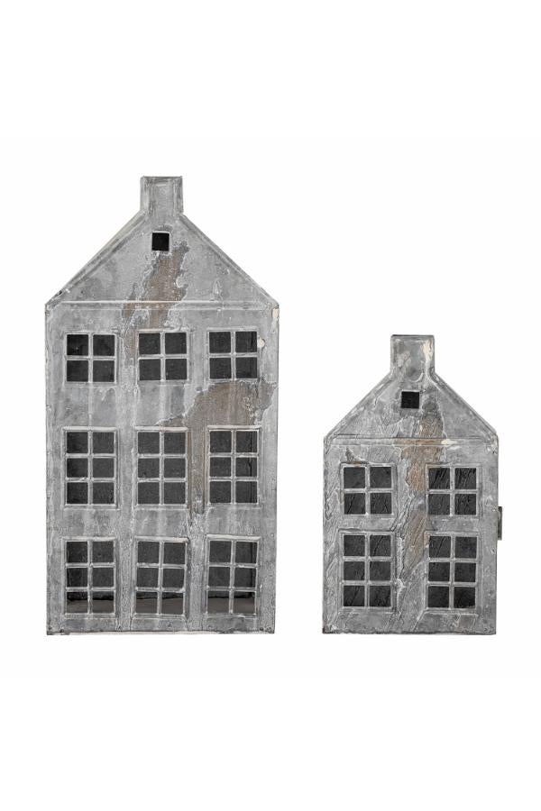 Bloomingville Heidrun Lantern, Grey, Metal