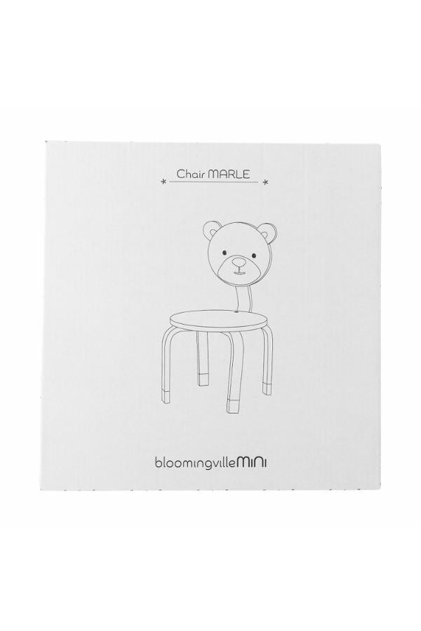 Bloomingville Mini Marle Chair, Brown, FSC®100%, MDF