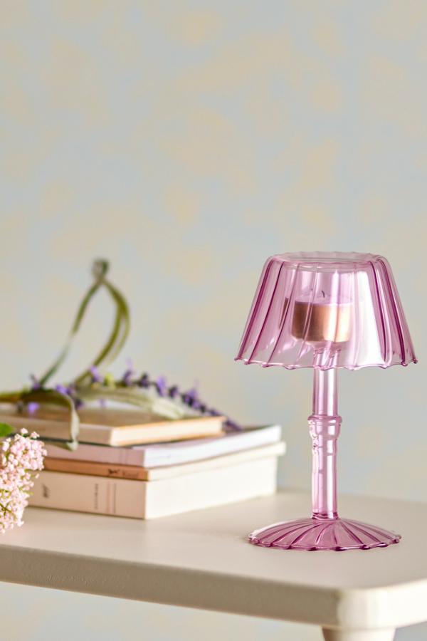 Bloomingville Cisco Votive, Rose, Glass