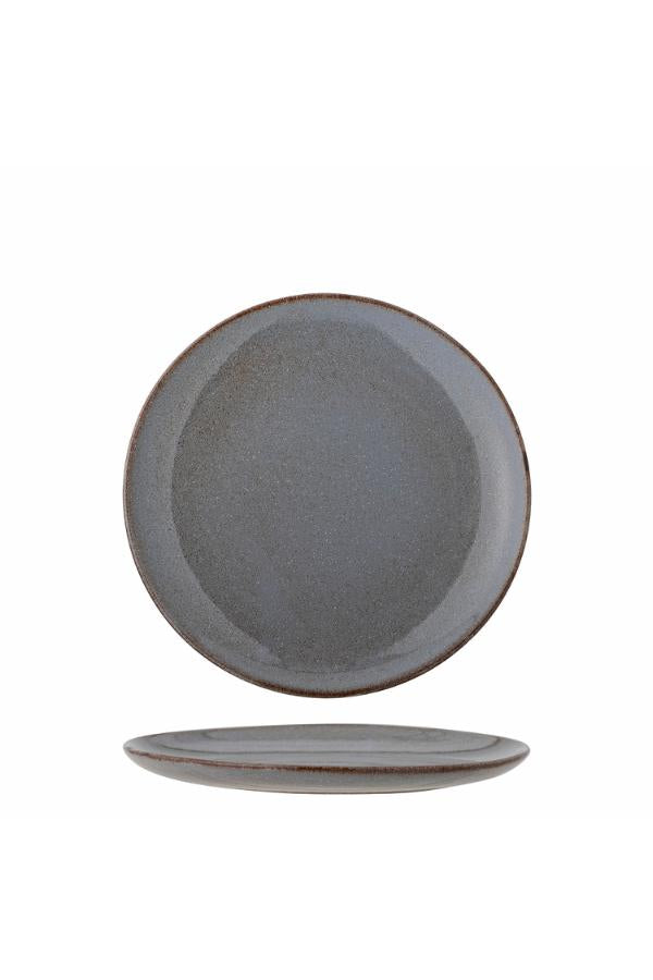 Bloomingville Sandrine Plate, Grey, Stoneware
