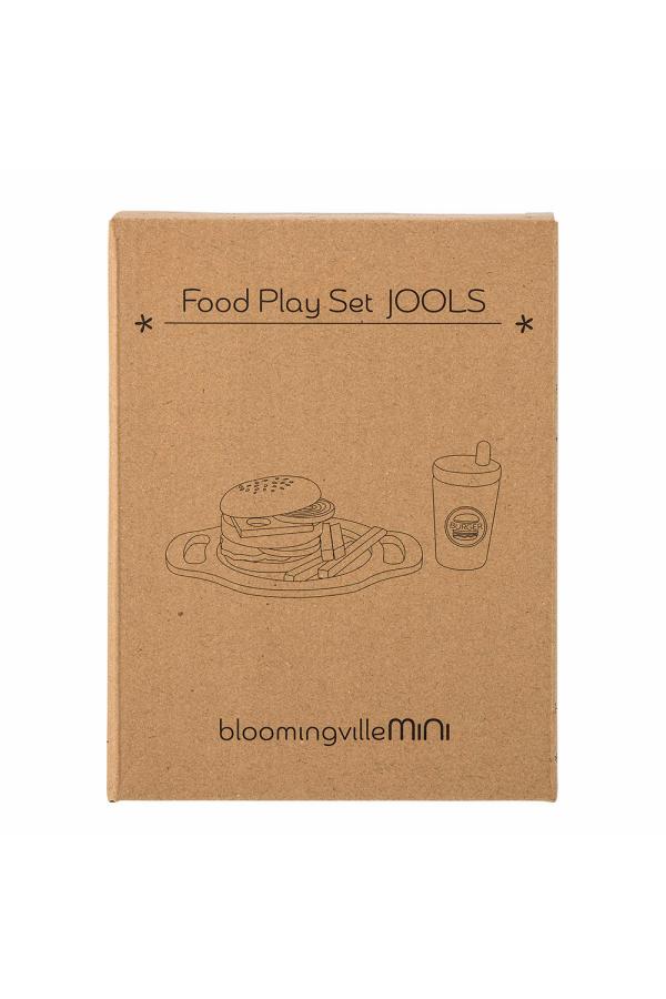 Bloomingville Mini Jools Play Set, Food, Brown, FSC®100%, MDF