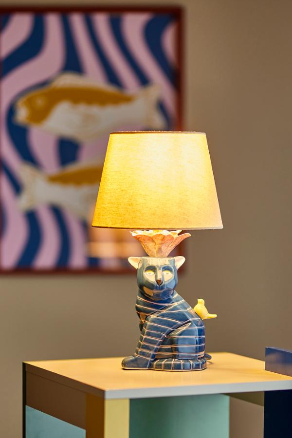 Bloomingville Eri Table lamp, Multi, Stoneware