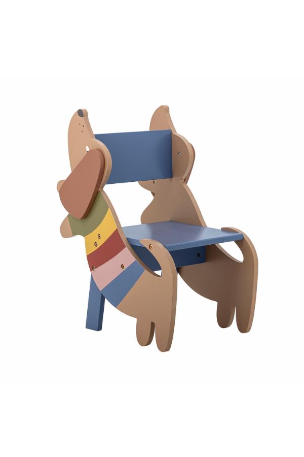 Bloomingville Mini Charlie Chair, Multi, FSC®100%, MDF