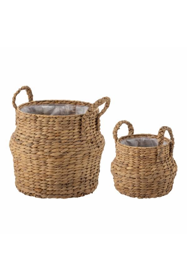 Bloomingville Bjorn Basket, Nature, Water Hyacinth