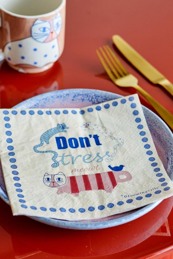 Bloomingville Missy Napkin, Multi, FSC®Mix, Paper
