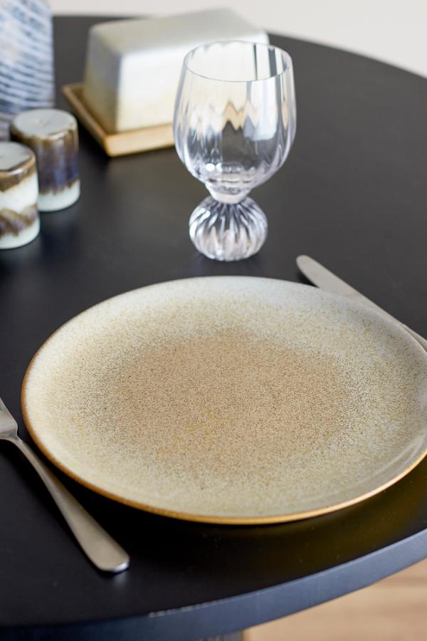Bloomingville Paula Plate, Nature, Stoneware