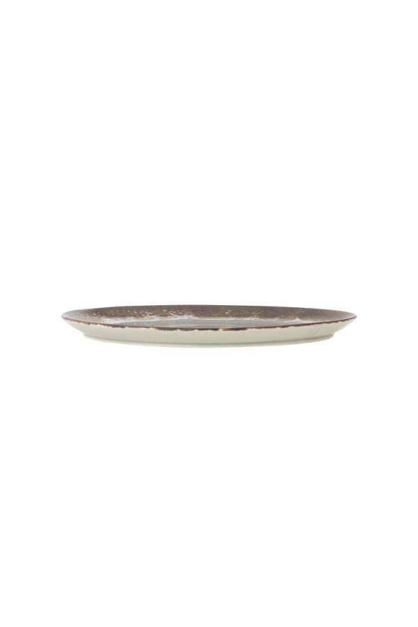 Bloomingville Paula Plate, Brown, Stoneware