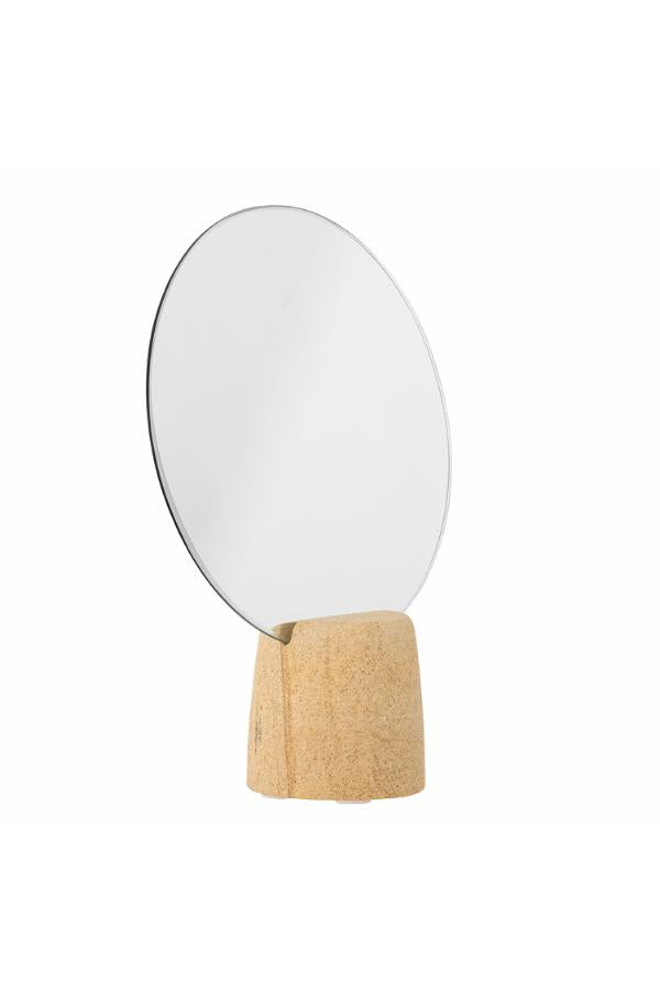 Bloomingville Ilina Table Mirror, Nature, Sandstone