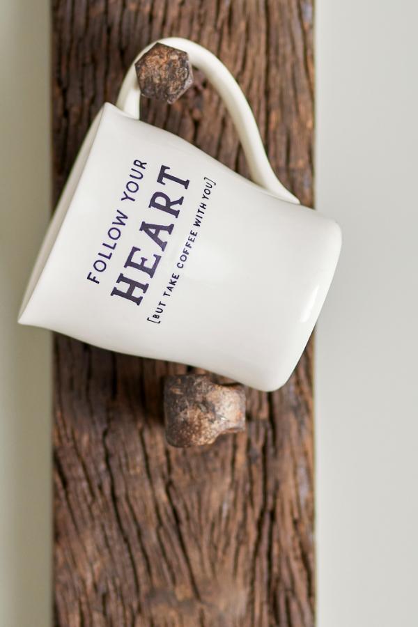 Creative Collection Wendy Mug, White, Stoneware