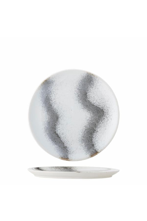 Bloomingville Paula Plate, Grey, Stoneware