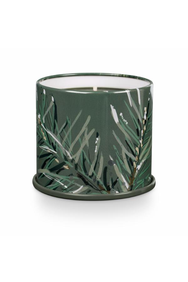 Illume Balsam & Cedar Vanity Tin Candle, Green,