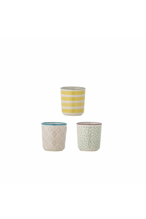 Bloomingville Patrizia Egg Cup, Multi, Stoneware