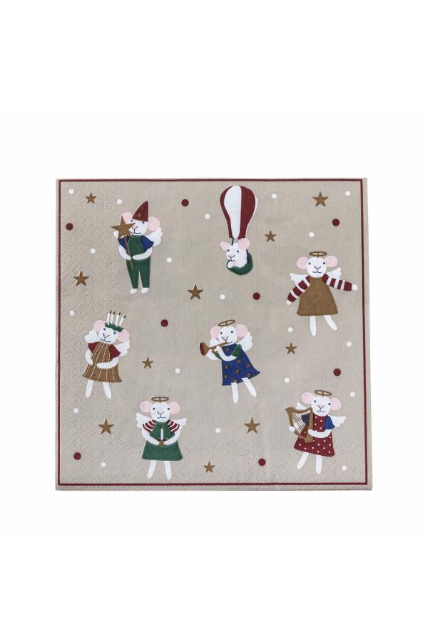 Bloomingville Peo Napkin, Multi, FSC®Mix, Paper