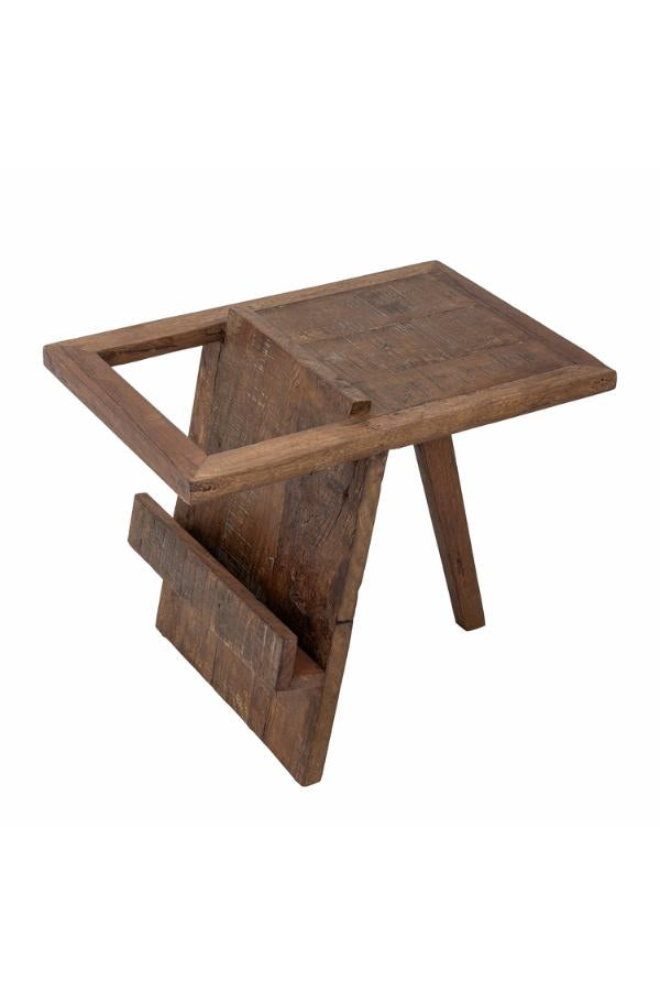 Creative Collection Villum Side Table, Brown, Reclaimed Wood