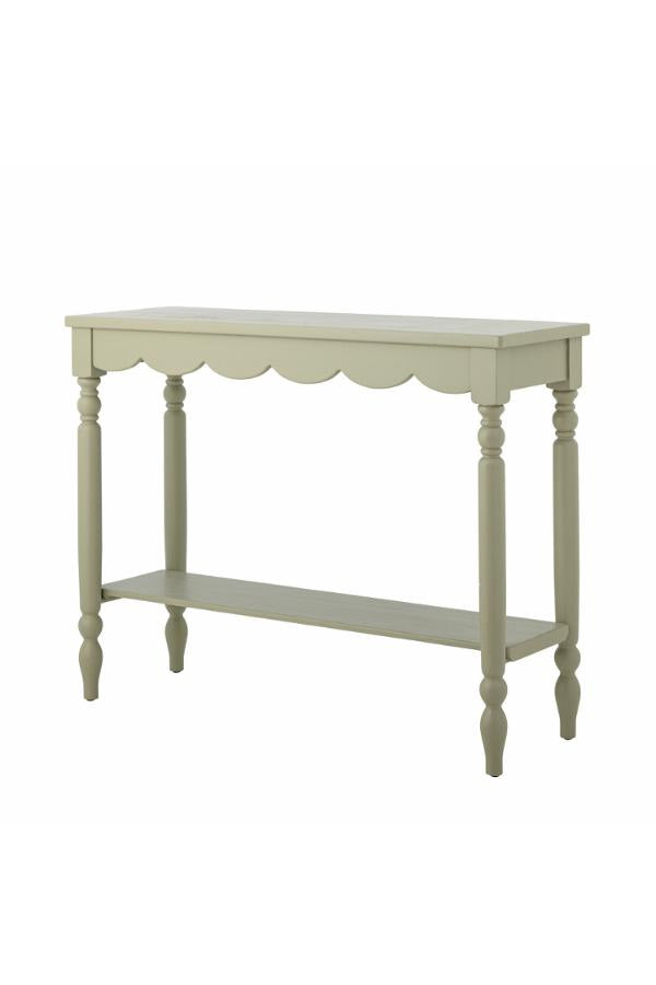Creative Collection Salla Console Table, Green, Firwood