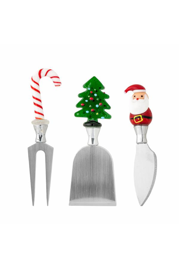 Bloomingville Misa Cheese Utensil, Red, Glass