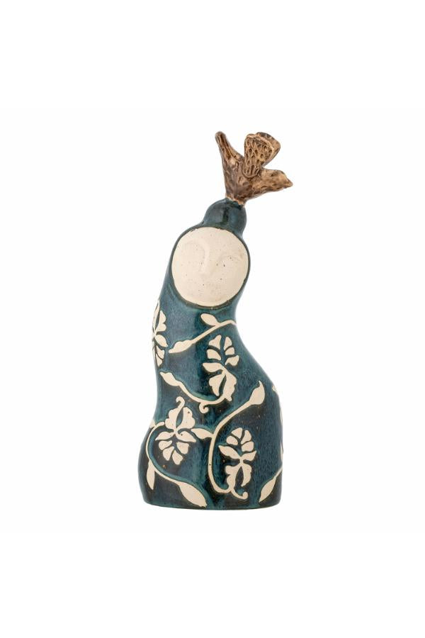 Bloomingville Layhan Deco, Blue, Stoneware