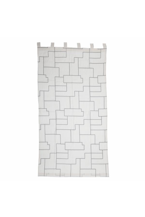 Bloomingville Lyria Curtain, Nature, Cotton