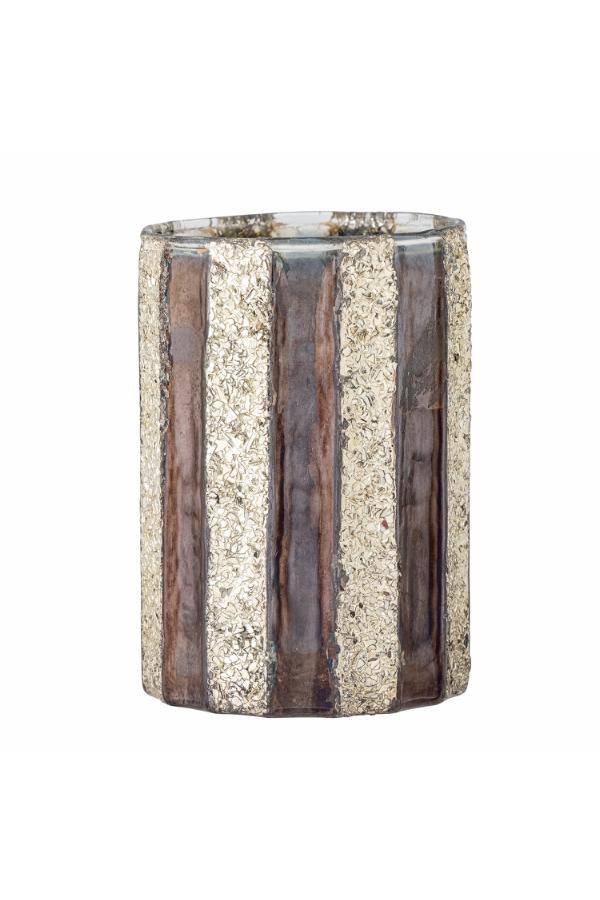 Bloomingville Cicilia Votive, Gold, Glass