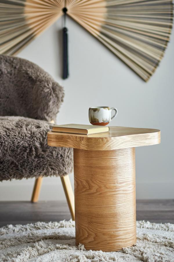 Bloomingville Elmer Side Table, Nature, MDF
