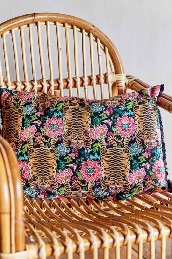 Creative Collection Lester Cushion, Multi, Cotton