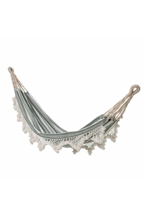 Bloomingville Cruz Hammock, Green, Cotton