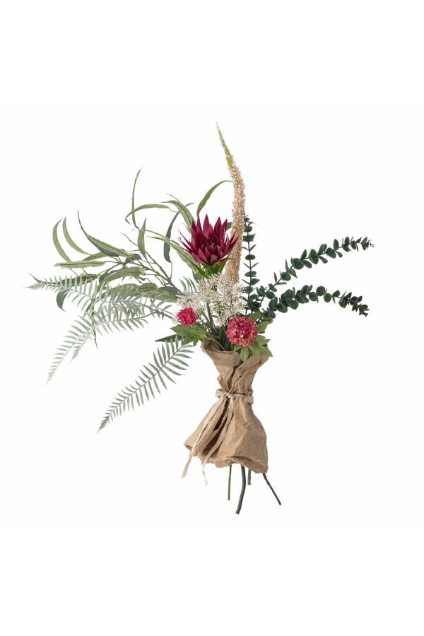 Bloomingville Crown Bouquet, Red, Artificial Flowers