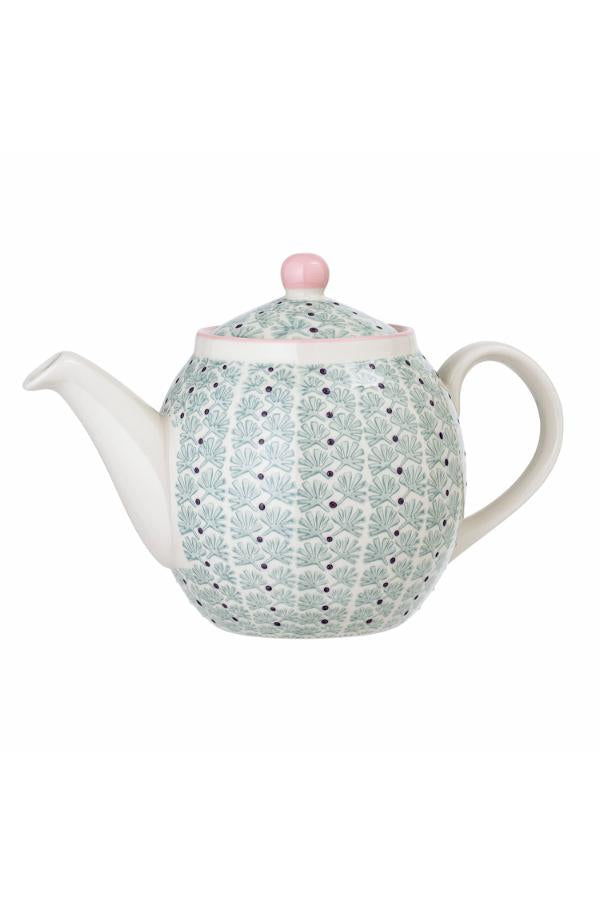 Bloomingville Maya Teapot, Green, Stoneware