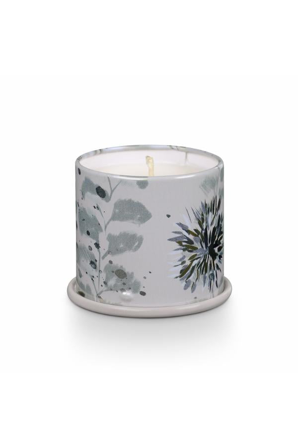 Illume Winter White Demi Vanity Tin Candle, White,