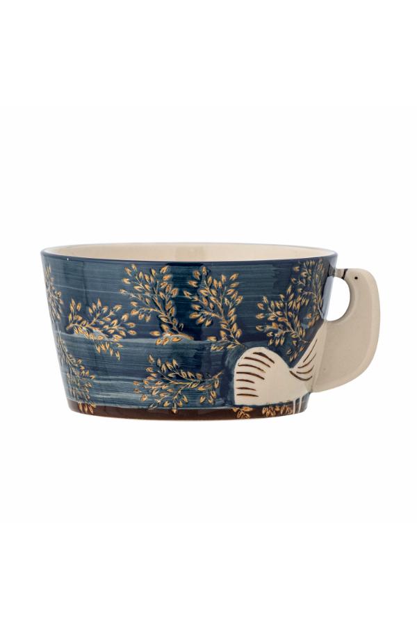 Bloomingville Hezha Bowl, Blue, Stoneware