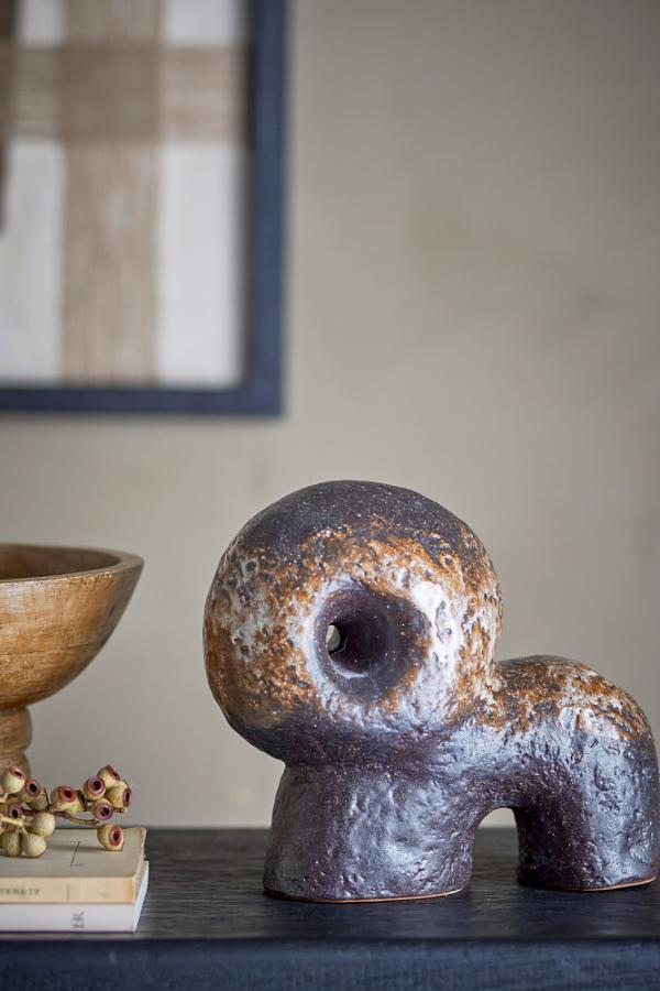 Bloomingville Bobby Deco, Black, Stoneware