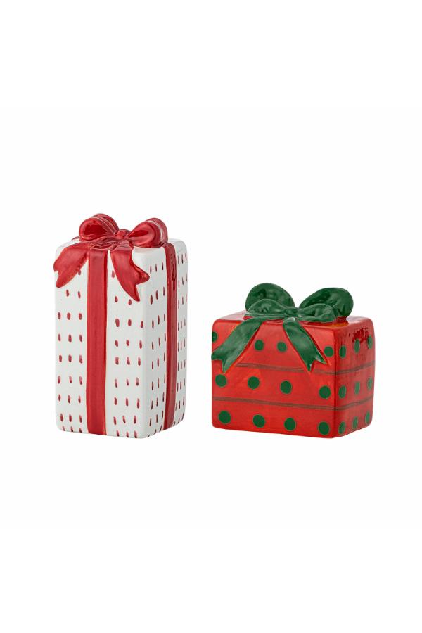 Bloomingville Marnia Salt & Pepper Shaker Set, Multi, Ceramic