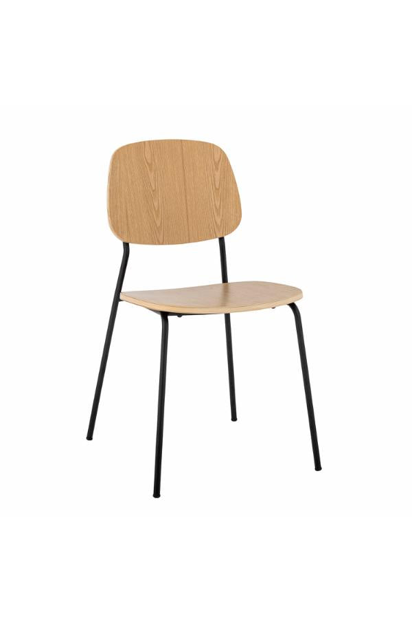 Bloomingville Monza Dining Chair, Nature, Plywood